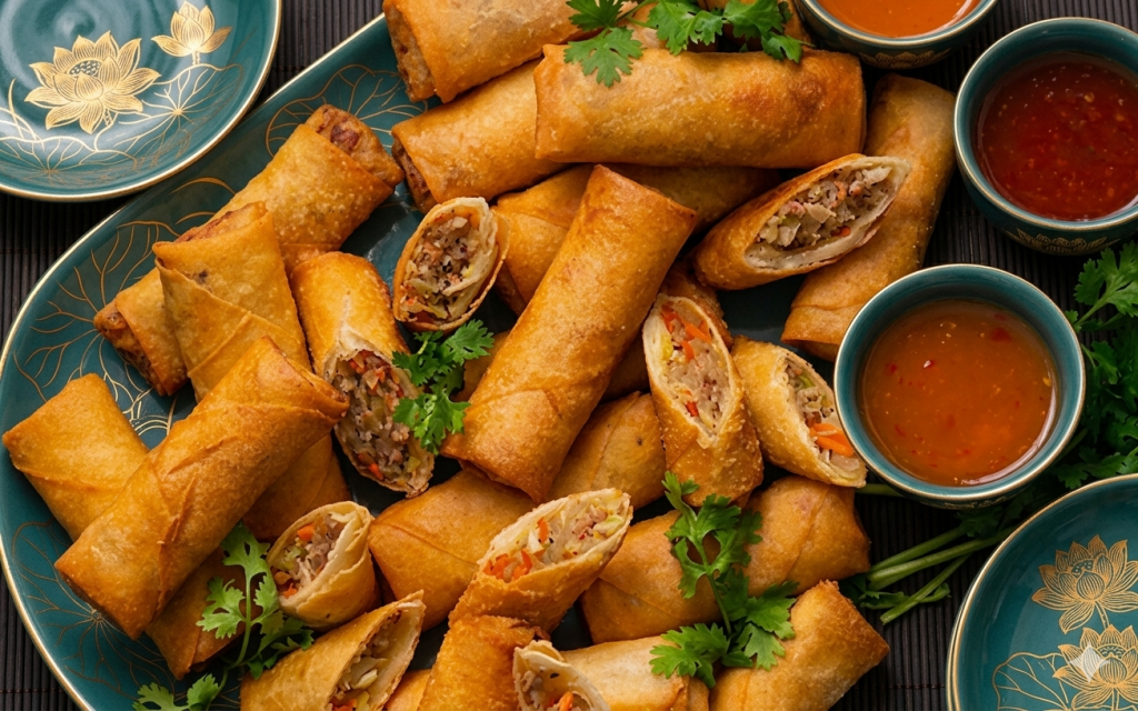 nems croustillants vietnamiens chả giò maison - ww.tulinhduong.com