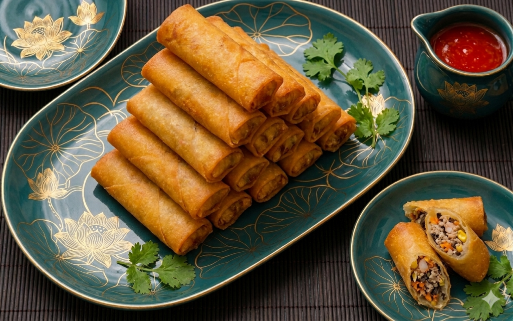 nems croustillants vietnamiens chả giò maison - ww.tulinhduong.com